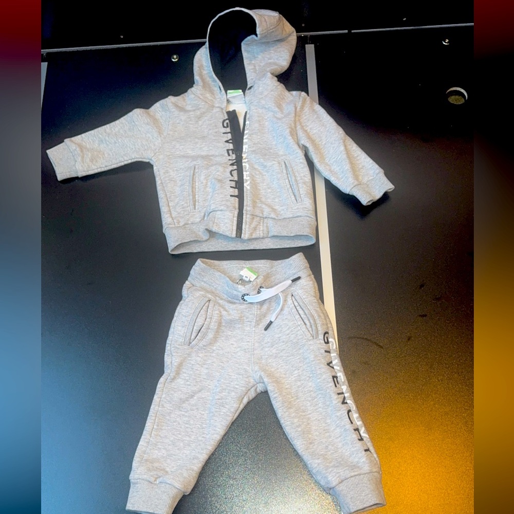 Baby Givenchy sweatsuit- 9months